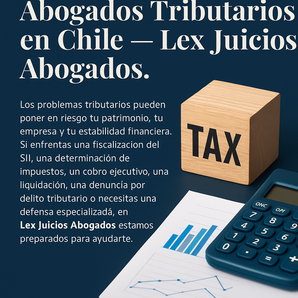 Servicios tributarios, abogados tributarios en Santiago de Chile