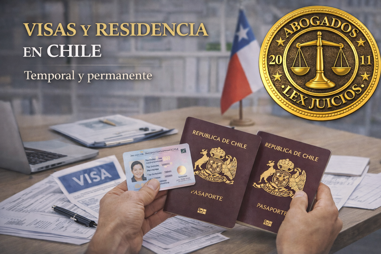 Imagen de asesoría legal a extranjero para trámites de visa o nacionalización en Chile