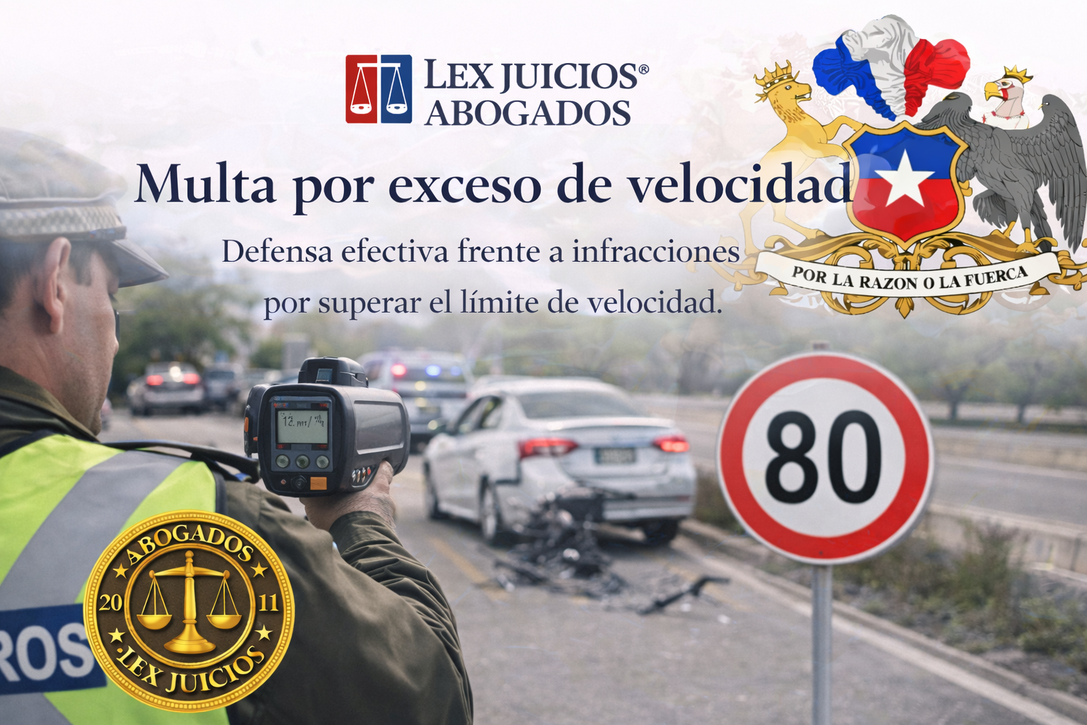 Multa por exceso de velocidad – Defensa legal | Lex Juicios Abogados