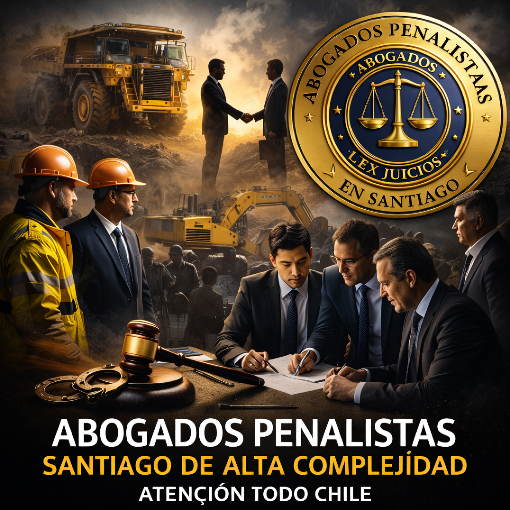 Abogados penalistas de alta complejidad Santiago/ Chile.