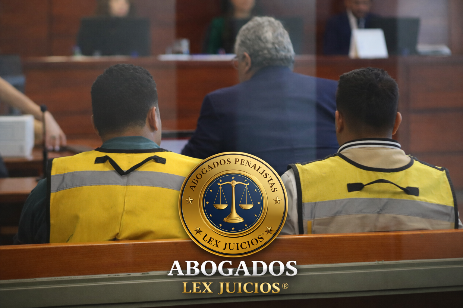 Abogados lex juicios penalistas en el centro de justicia de Santiago