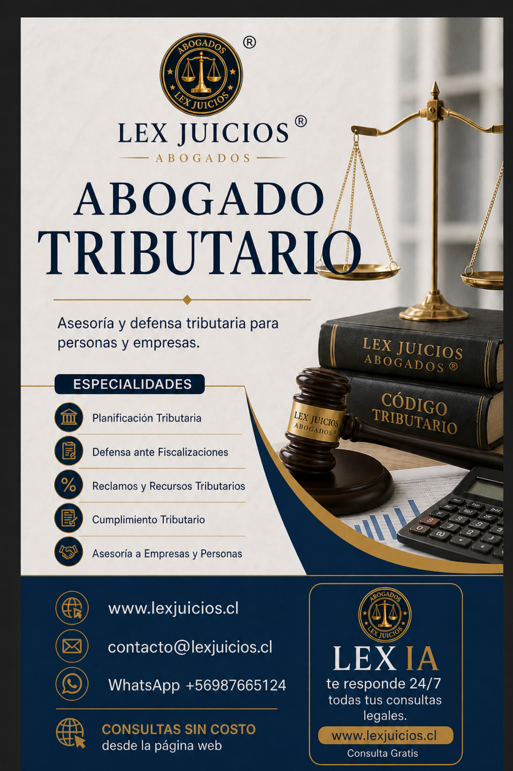 aBOGADOS TRIBUTARIO LEX JUICIOS CHILE