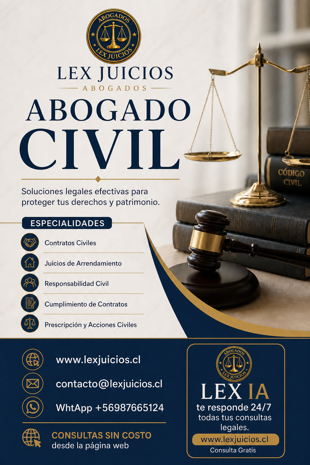 ABOGADOS CIVILES LEX JUICIOS